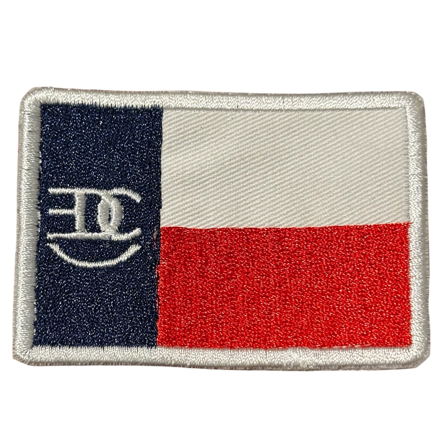 RockinEDC Texas Flag Embroidered EDC Iron On Patch – 3 × 2 Inch