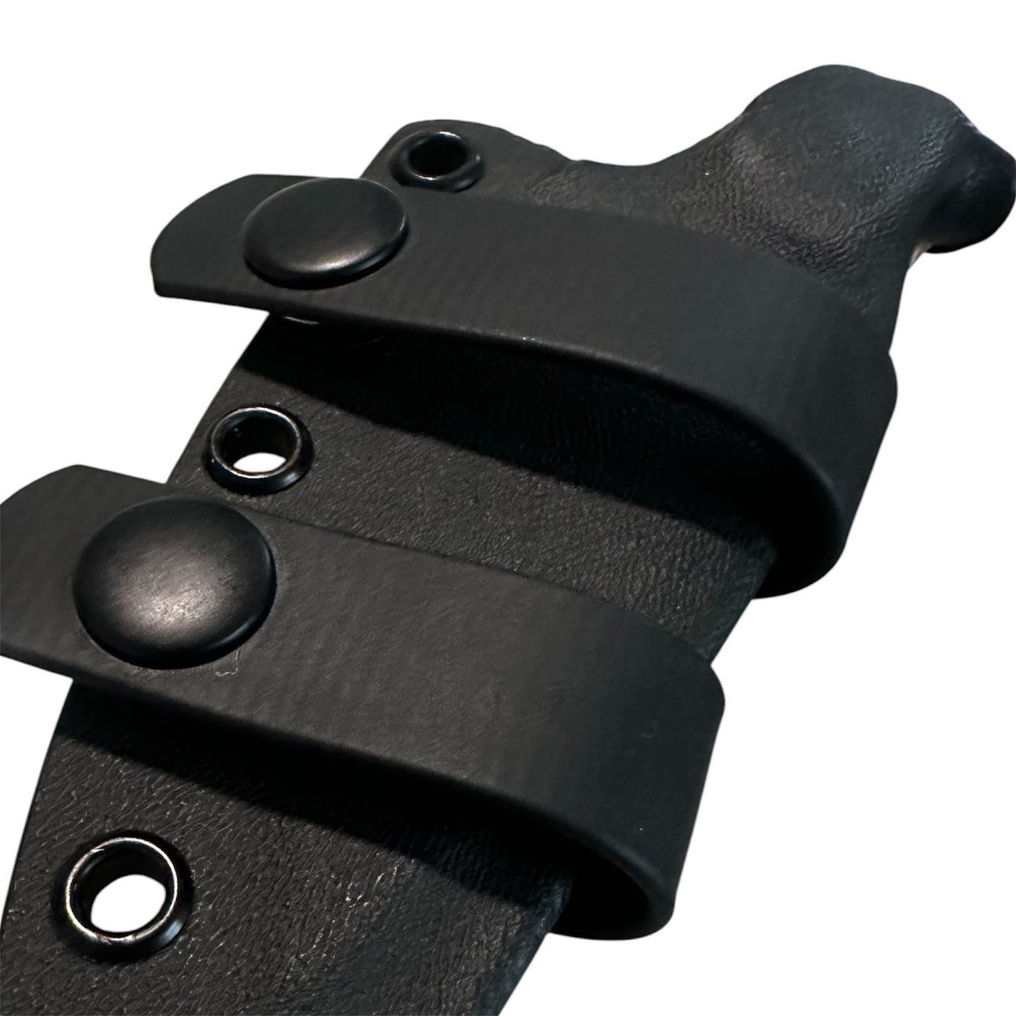 7” Stonewashed Fixed Blade Knife Black G10 Handle Custom Kydex Sheath EDC Fixed Blade