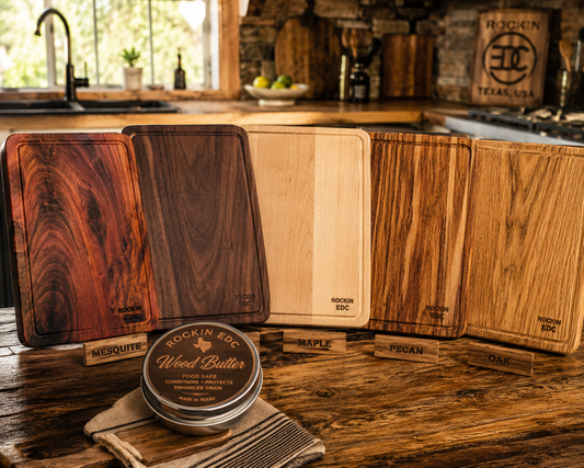 Best Woods for Texas Cutting Boards: Mesquite vs Walnut vs Maple vs Pecan vs Oak