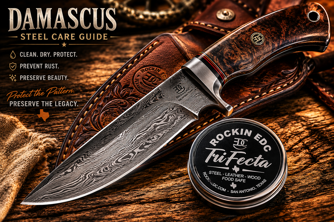 Damascus Steel Care Guide: How to Protect and Maintain Damascus Knives