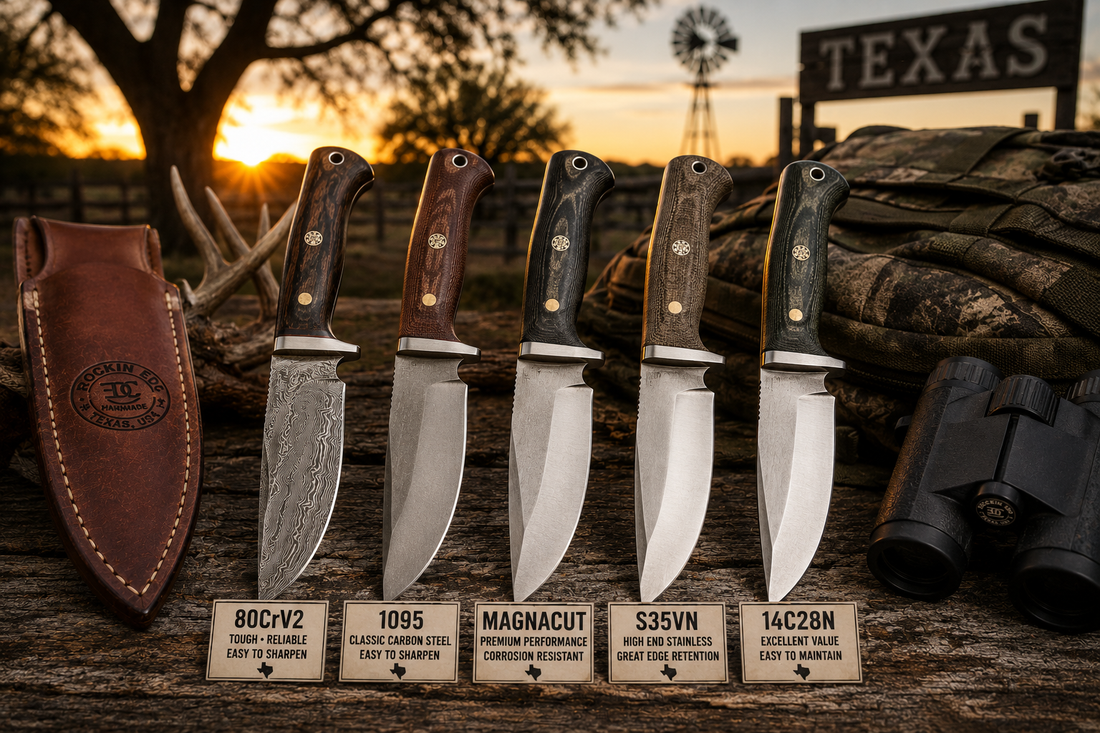 Best Knife Steel for Hunting: Choosing the Right Blade for the Field