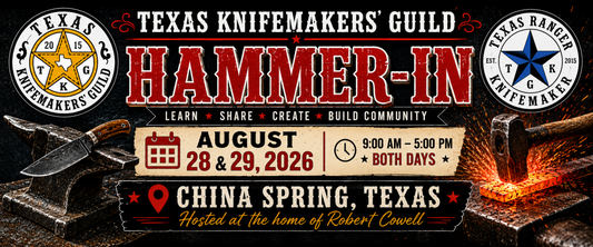 Looking Forward to the 2026 Texas Knifemakers' Guild Hammer-In