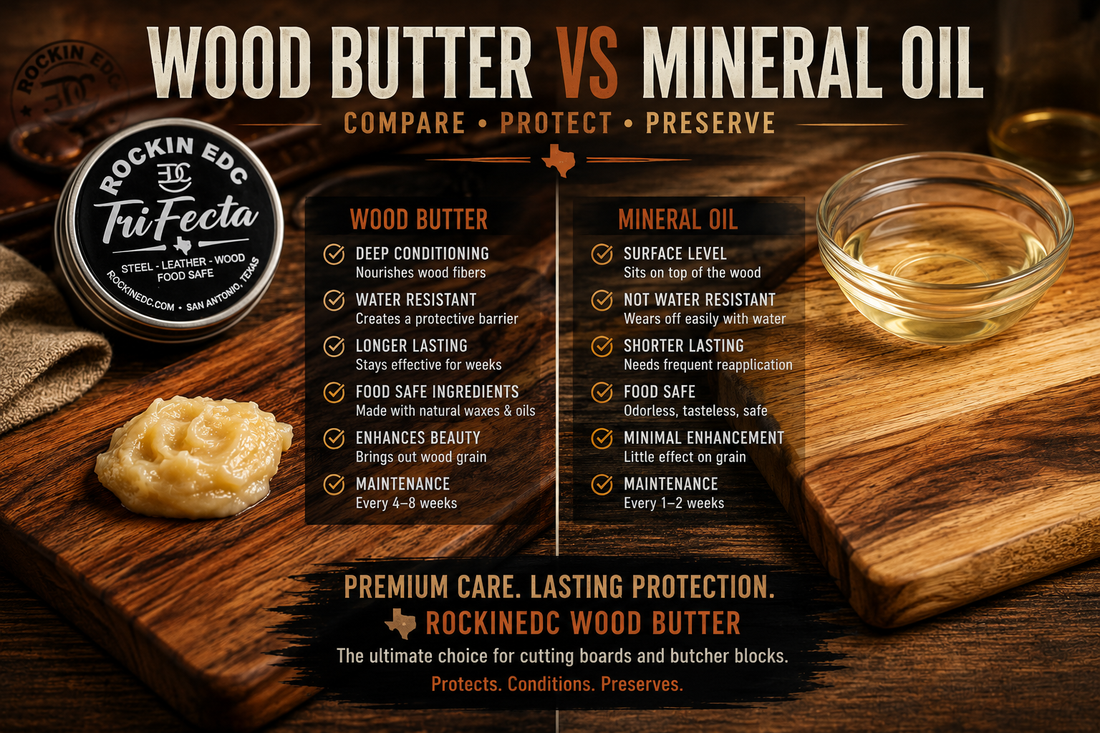 Wood Butter vs Mineral Oil: Which Is Better for Cutting Boards?
