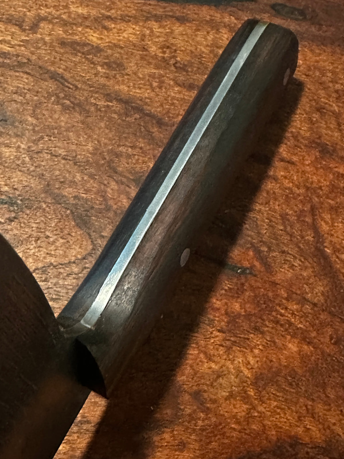 Hand Forged Meat Cleaver Knife | Rustic Chinese Chef Knife | 5Cr15MoV Stainless Steel Butcher Knife | Heavy Kitchen Chopper