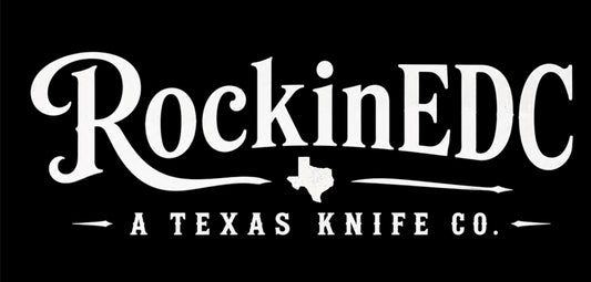 RockinEDC Texas Knife Co. Sticker | San Antonio Texas Knifemaker Vinyl Decal