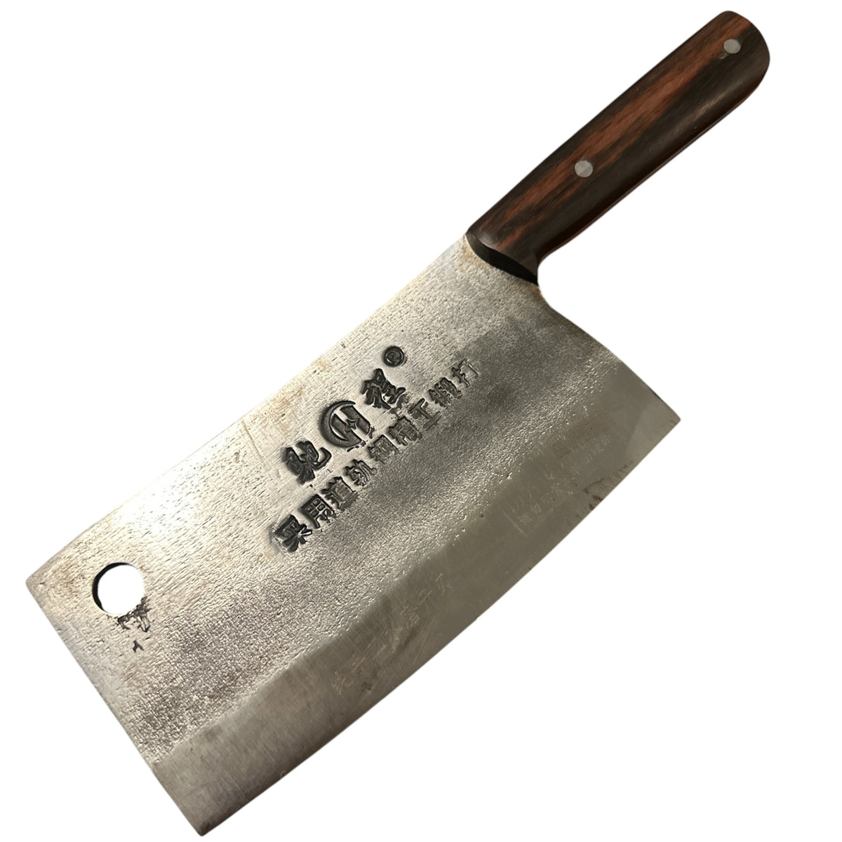 Hand Forged Meat Cleaver Knife | Rustic Chinese Chef Knife | 5Cr15MoV Stainless Steel Butcher Knife | Heavy Kitchen Chopper
