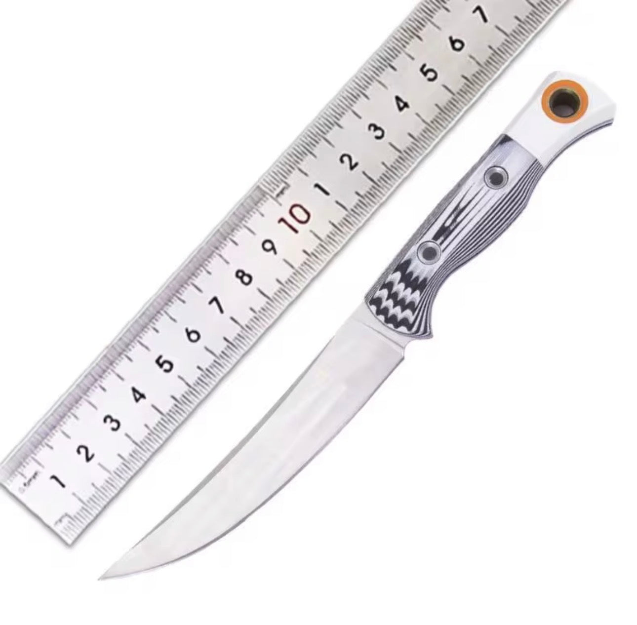 S45VN Fixed Blade Knife 8.7”Kitchen EDC w/ Kydex Sheath G10 Handle