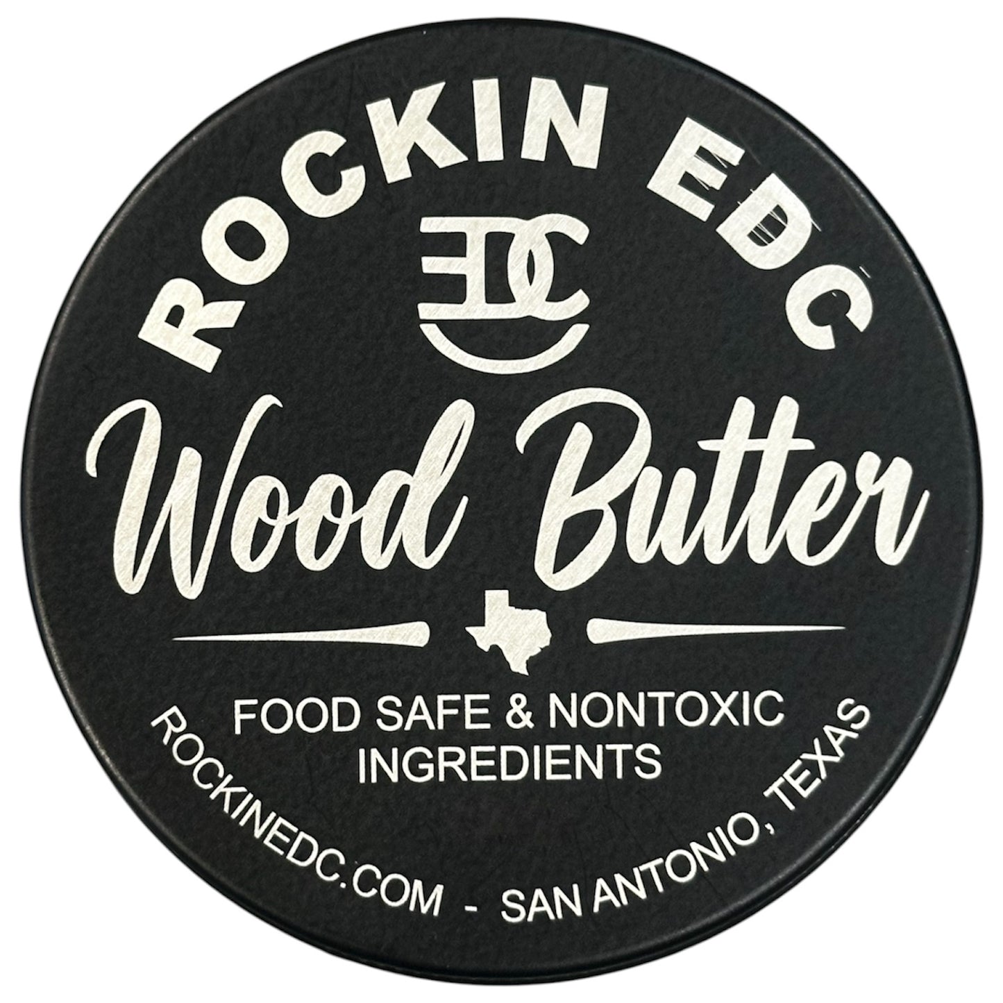 RockinEDC Wood Butter – 2 oz  Premium Board & Wood Conditioner Handcrafted in Texas by RockinEDC.com
