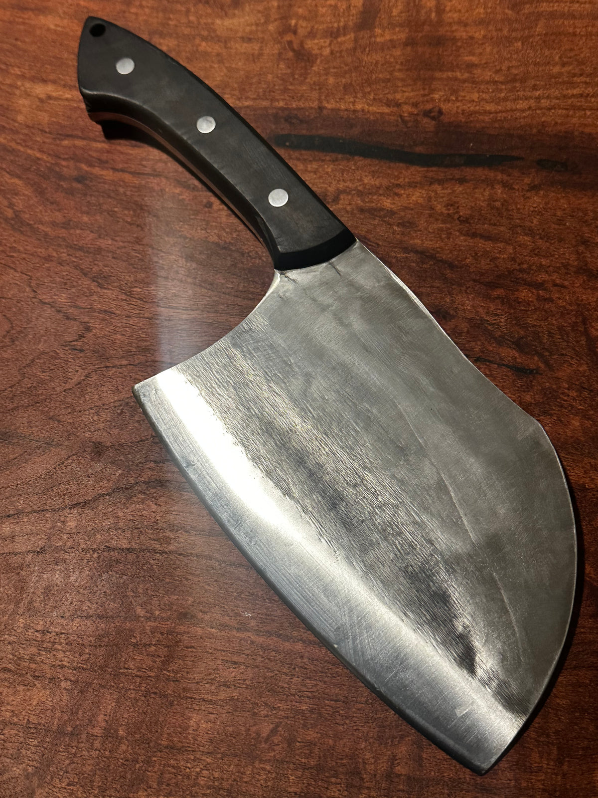 Hand Forged Bone Chopper Cleaver – 8CrMoV13 Stainless Steel, Wooden Handle