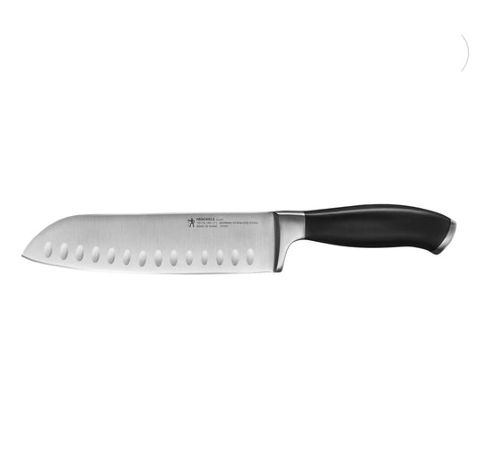 Henckels Elan 7-Inch Hollow Edge Santoku Knife | German Stainless Steel Kitchen Knife