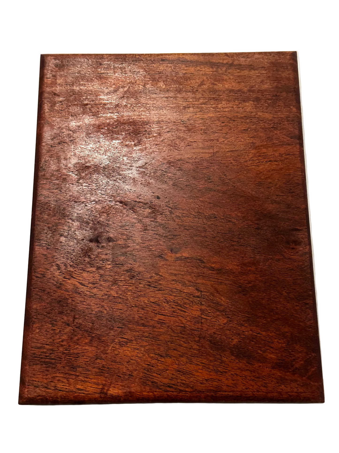 RockinEDC 9.5” x 7.25” x 1.25” Solid Mesquite Cutting Board