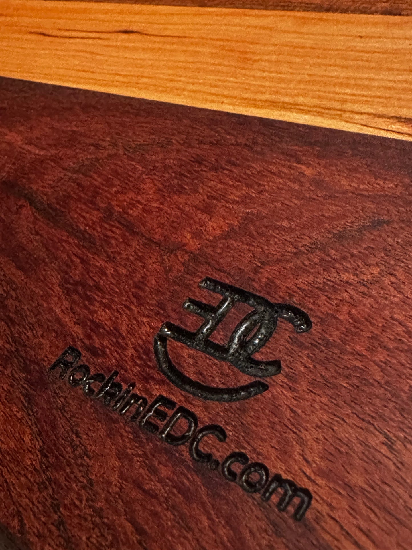 Handmade Texas Mesquite Cherry Cutting Board Hardwood Serving Board 8x12x3/4