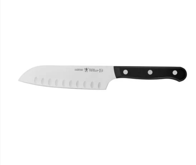 Henckels 5.5” Santoku Knife – Hollow Edge Razor Sharp Kitchen Knife | Solution Series