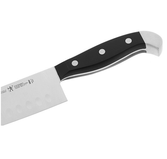 Henckels 7” Santoku Knife – Hollow Edge Razor Sharp Kitchen Knife | Statement Series
