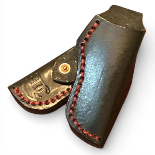 RockinEDC Handmade Leather Pocket Knife Sheath: Boker, Case, Trapper, Stockman
