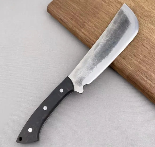 Forged Butcher Cleaver & Bone Chopper Set | 8CrMoV13 Heavy Kitchen Knives